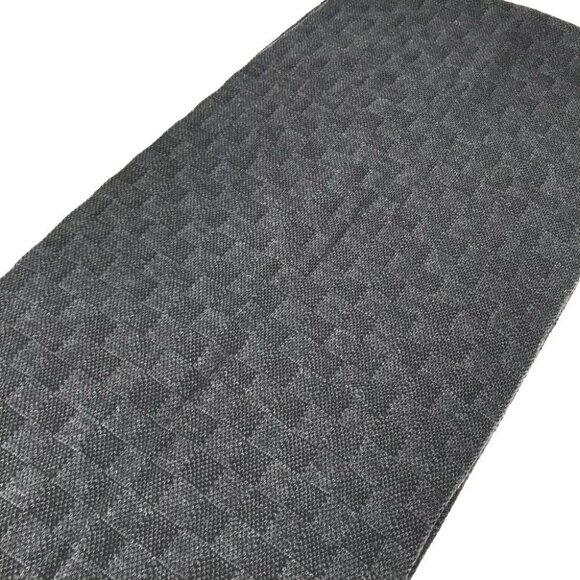 LOUIS VUITTON Damier Graphite Echarpes petit Damier Scarf Black/gray - Picture 9 of 14